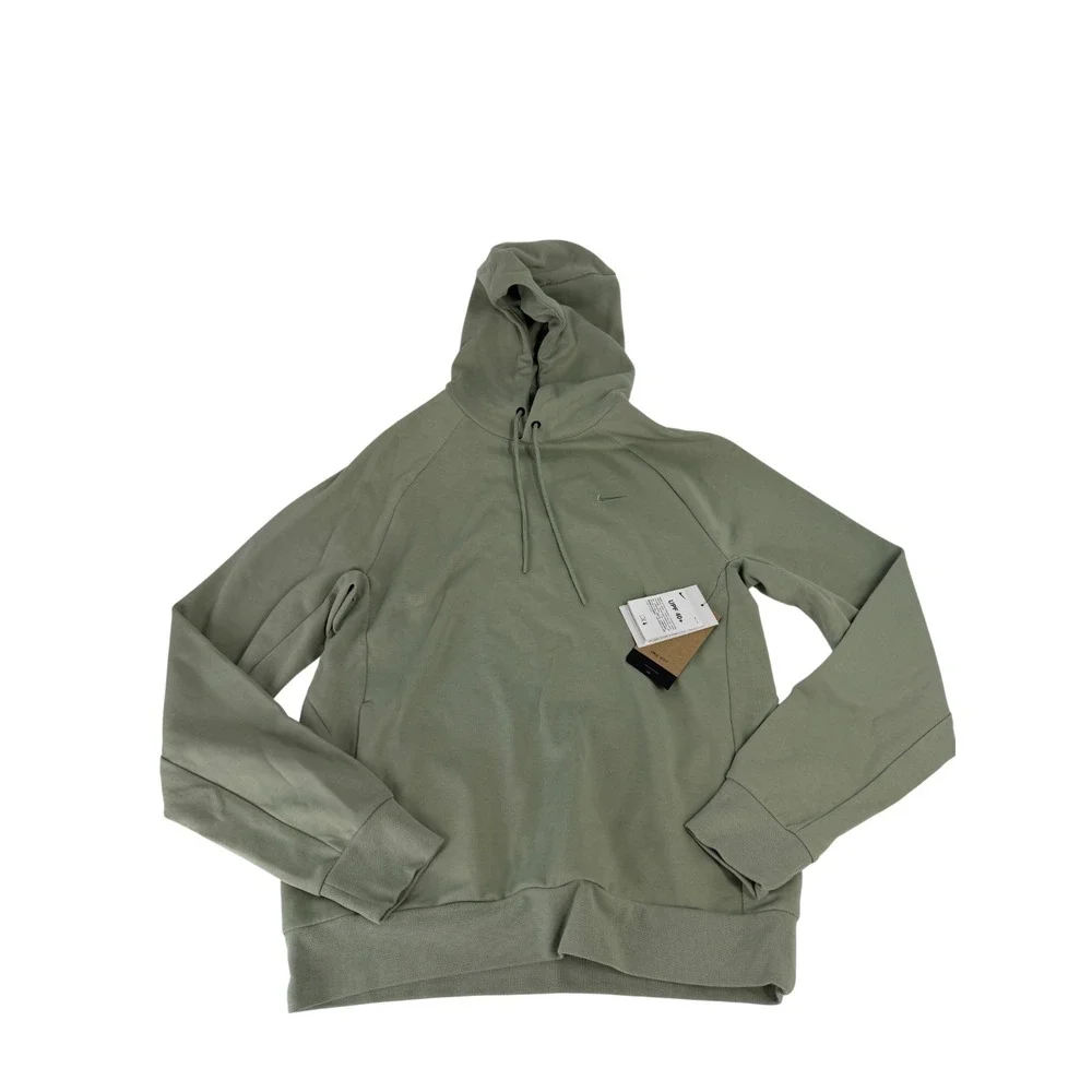 Nike Primary UV Hoodie Versatile Premium‎ Knit Pullover Men's S Jade FZ0969-370